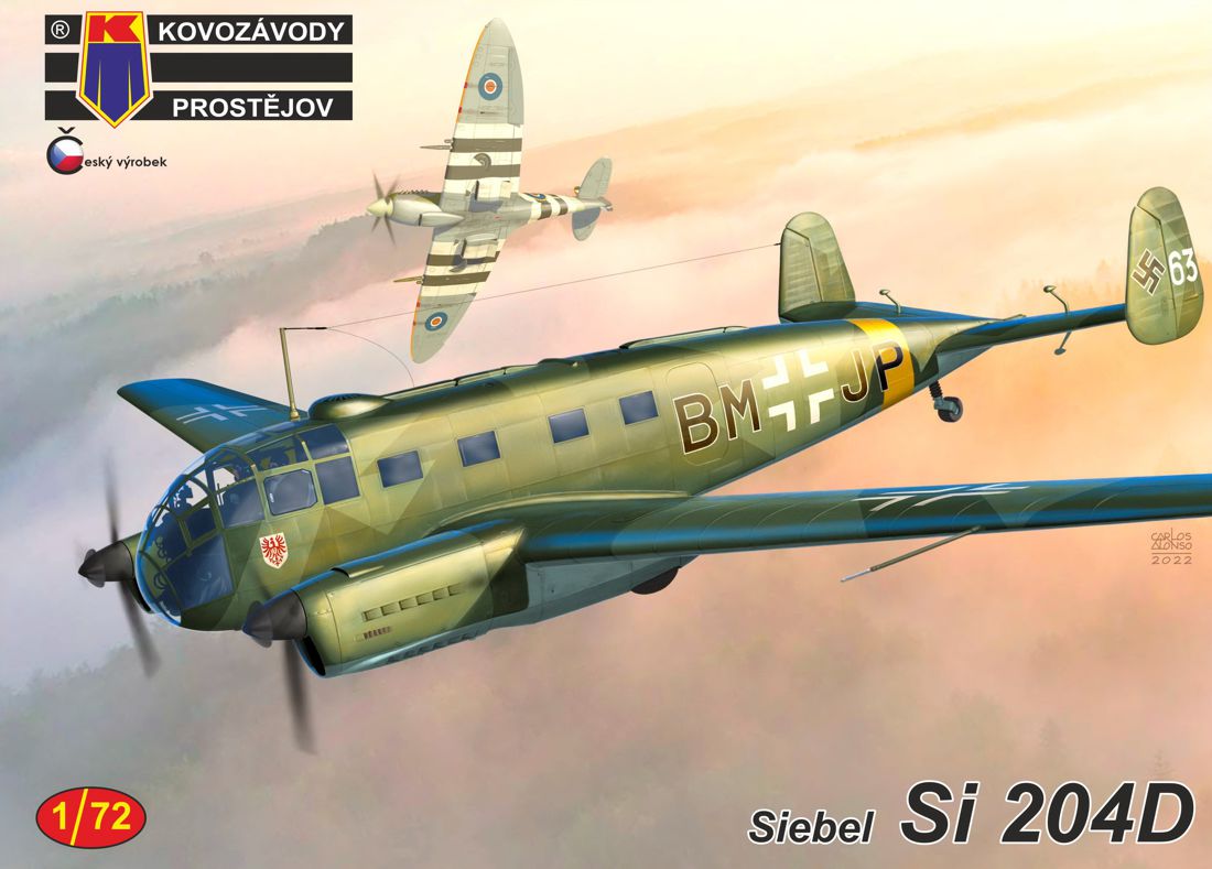 Kovozavody Prostejov 72331 1:72 Siebel Si-204D