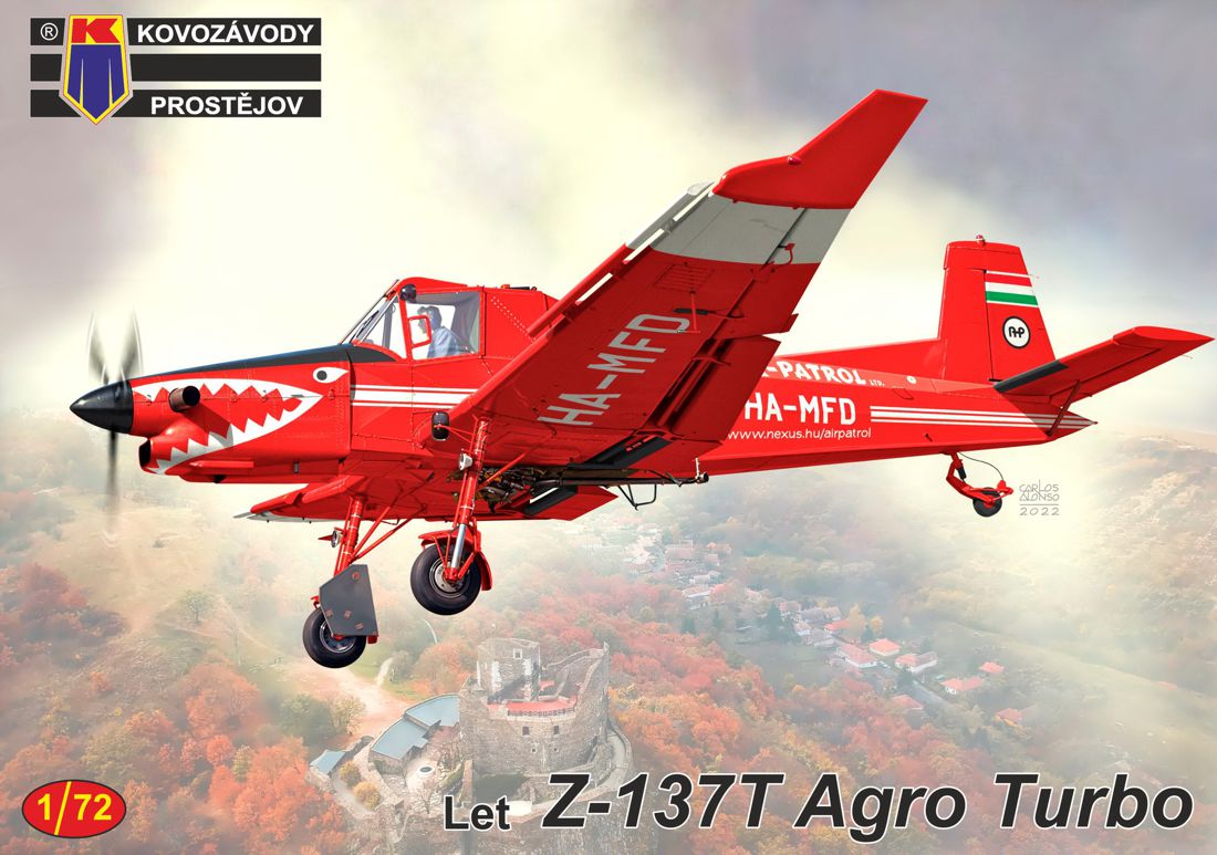 Kovozavody Prostejov 72332 1:72 Let Z-137T Agro Turbo