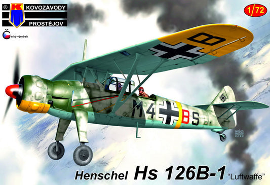 Kovozavody Prostejov 72336 1:72 Henschel Hs-126B-1 âLuftwaffeÊ¼ ex-Sabre