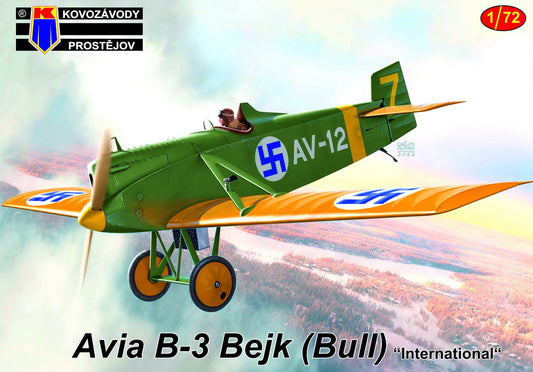 Kovozavody Prostejov 72343 1:72 Avia B-3 Bejk/Bull âInternationalÊ¼