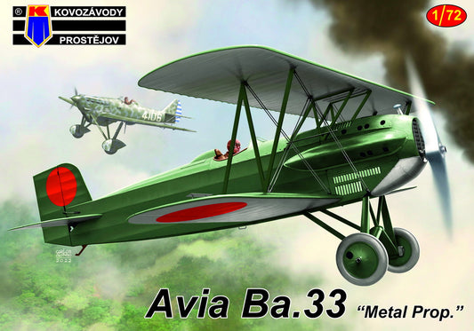 Kovozavody Prostejov 72353 1:72 Avia Ba.33 'Metal Prop'