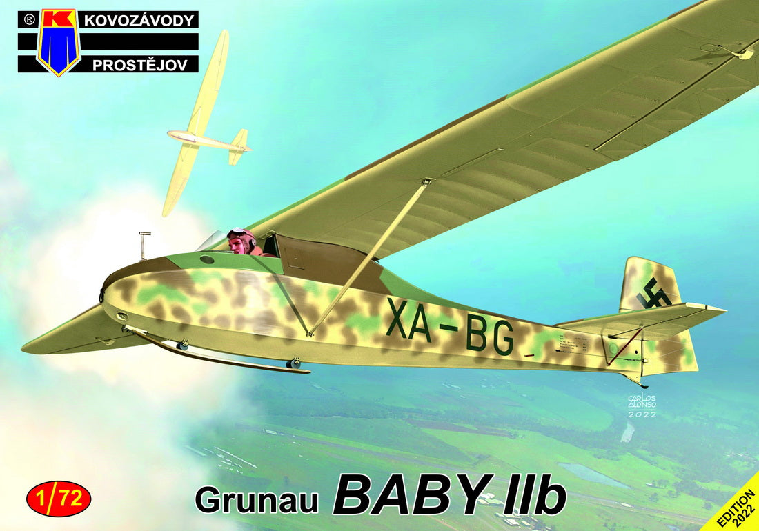 Kovozavody Prostejov 72357 1:72 Grunau Baby IIB 'International'