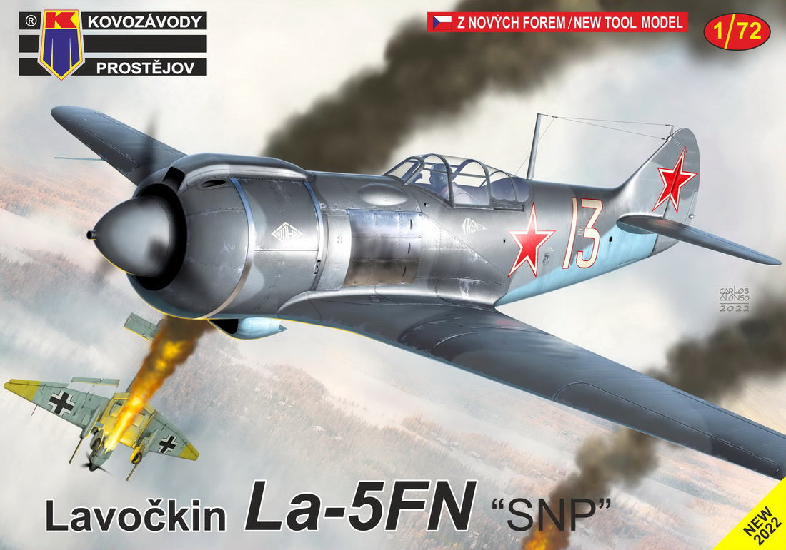 Kovozavody Prostejov 72359 1:72 Lavochkin La-5FN 'SNP'