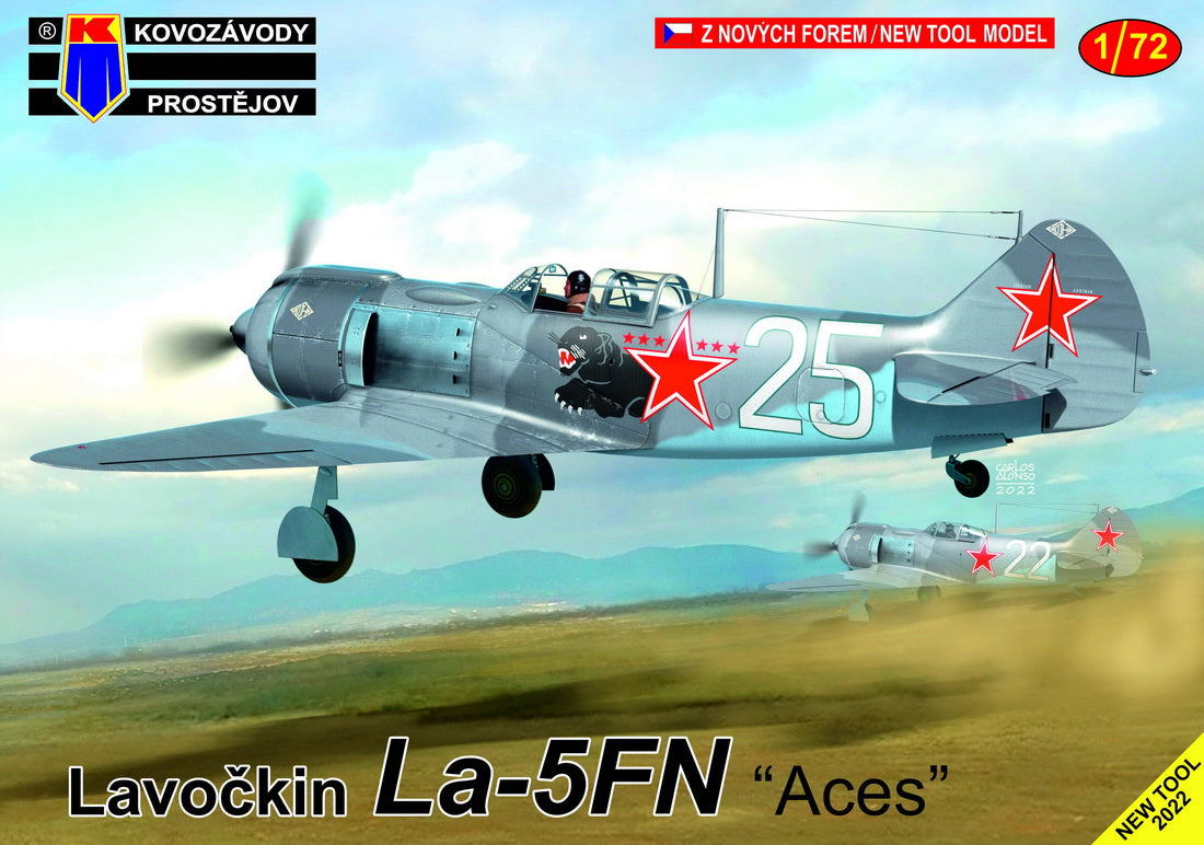 Kovozavody Prostejov 72360 1:72 Lavockin La-5FN 'Aces'