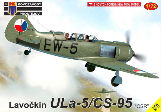 Kovozavody Prostejov 72361 1:72 Lavochkin ULa-5/CS-95 'CzAF' Two Seater