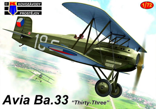 Kovozavody Prostejov 72365 1:72 Avia Ba.33 'The Thirty-Three'