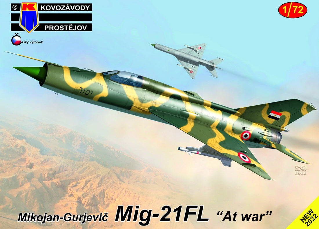 Kovozavody Prostejov 72368 1:72 Mikoyan MiG-21FL 'At War'