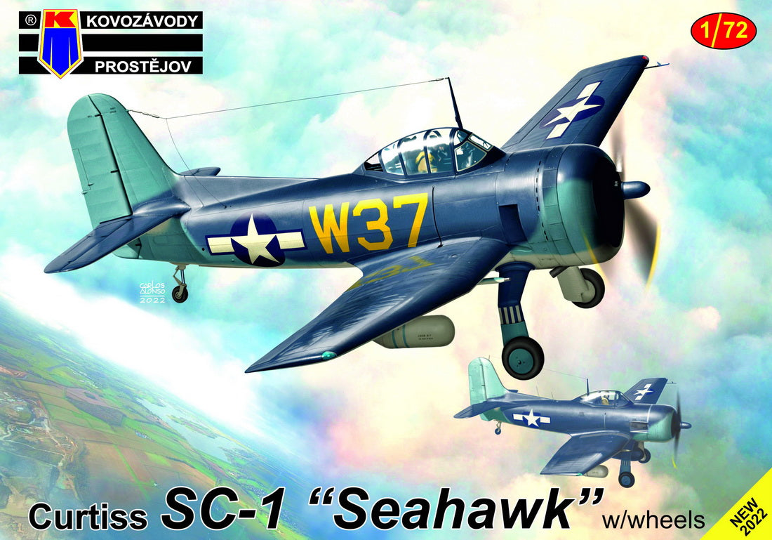 Kovozavody Prostejov 72376 1:72 Curtiss SC-1 'Seahawk' with Wheels