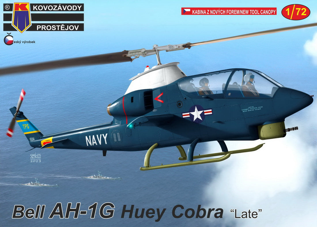 Kovozavody Prostejov 72378 1:72 Bell AH-1G Huey Cobra 'Late'