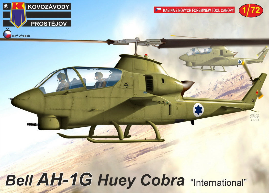 Kovozavody Prostejov 72380 1:72 Bell AH-1G Huey Cobra 'International'