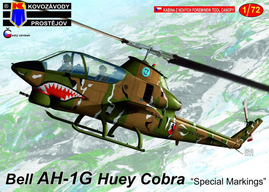 Kovozavody Prostejov 72381 1:72 Bell AH-1G Huey Cobra 'Special Markings'