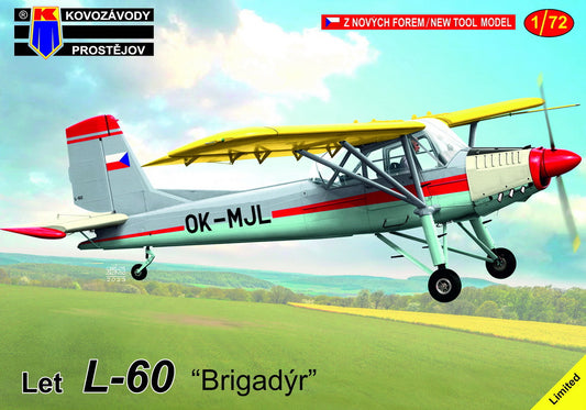 Kovozavody Prostejov 72382 1:72 Let L-60 'Brigadyr'