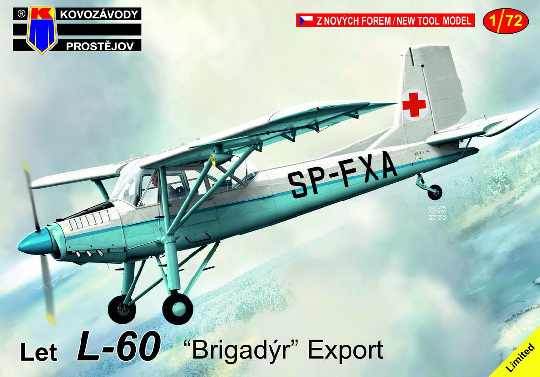 Kovozavody Prostejov 72383 1:72 Let L-60 'Brigadyr' Export