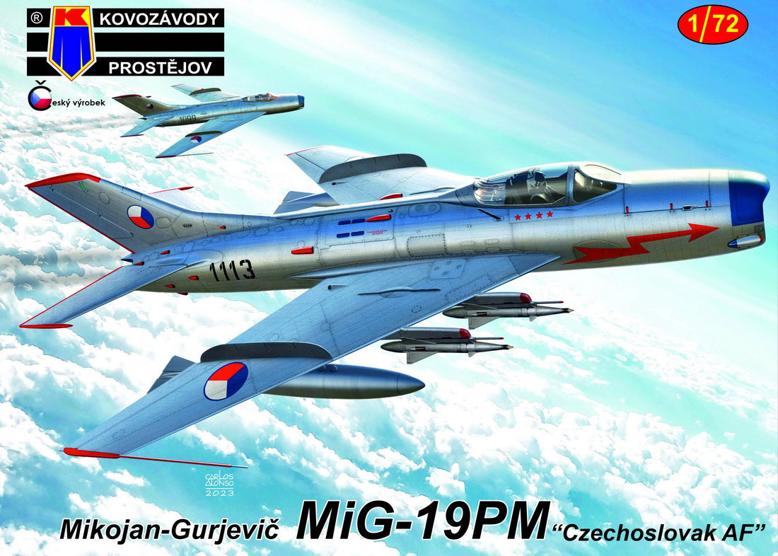 Kovozavody Prostejov 72390 1:72 Mikoyan MiG-19PM 'Czechoslovak AF'