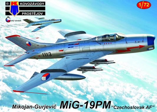 Kovozavody Prostejov 72390 1:72 Mikoyan MiG-19PM 'Czechoslovak AF'