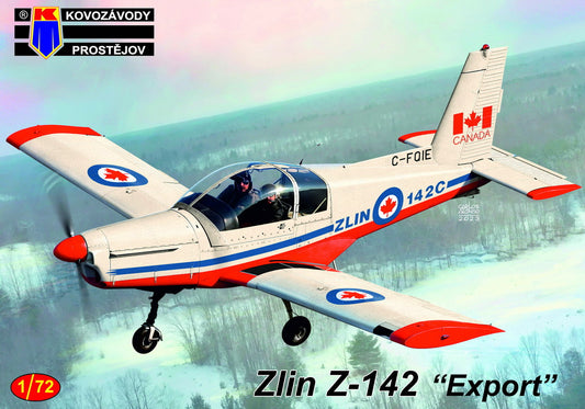 Kovozavody Prostejov 72407 1:72 Zlin Z-142 'Export'