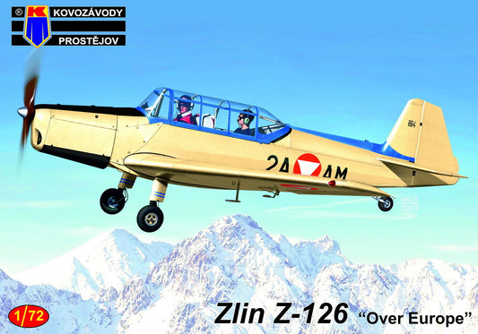 Kovozavody Prostejov 72408 1:72 Zlin Z-126 'Over Europe'