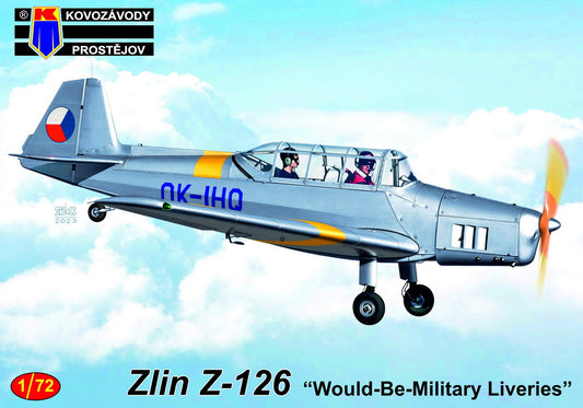 Kovozavody Prostejov 72409 1:72 Zlin Z-126 ''Would-Be-Military Liveries'