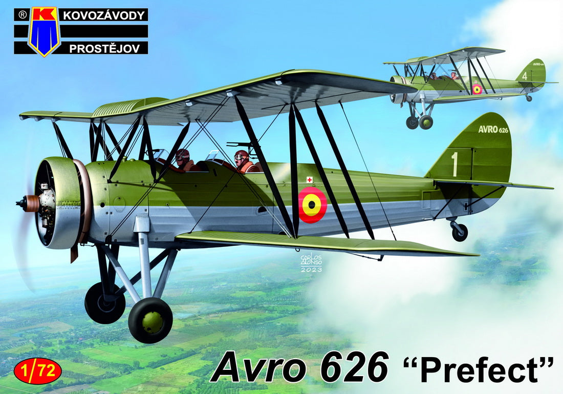 Kovozavody Prostejov 72413 1:72 Avro 626 'Prefect'