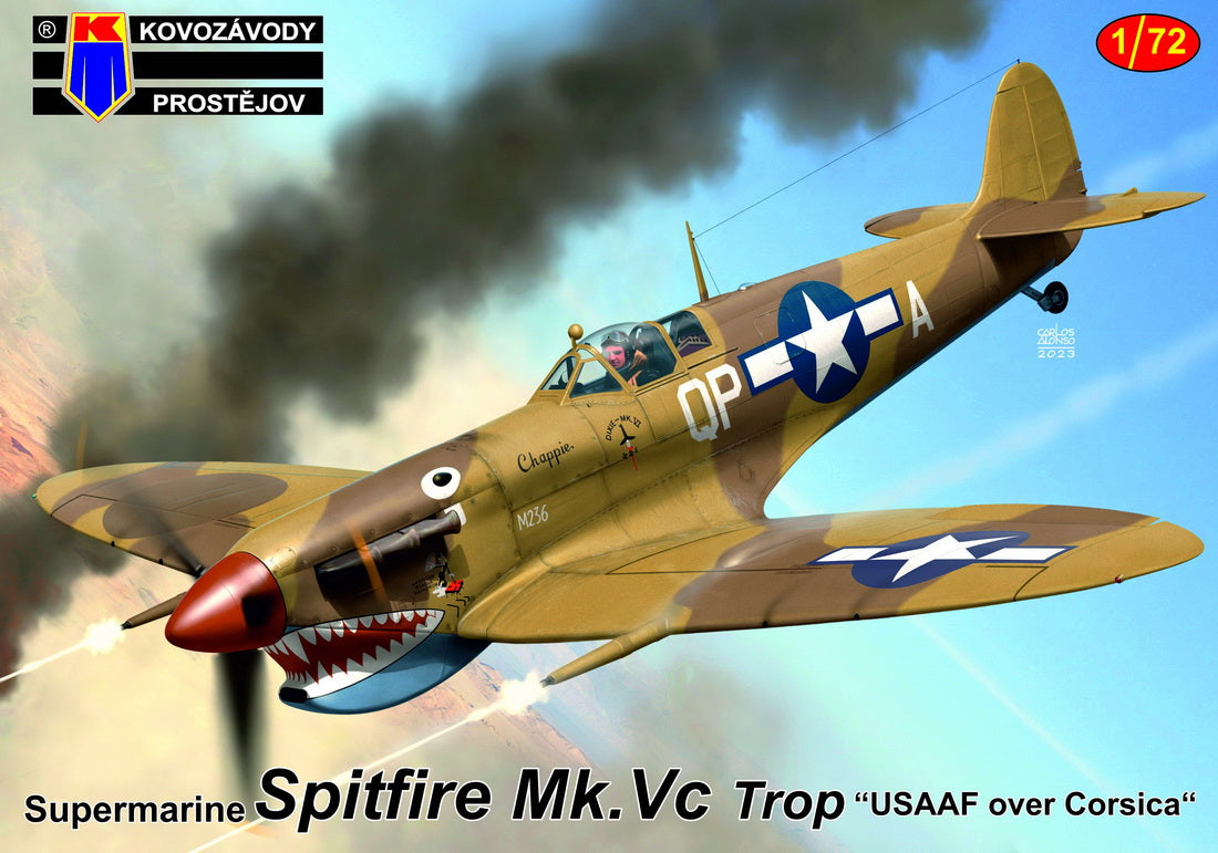 Kovozavody Prostejov 72416 1:72 Supermarine Spitfire Mk.VC Trop 'USAAF over Corsica'