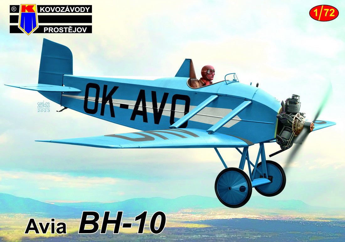 Kovozavody Prostejov 72421 1:72 Avia BH-10 Czechoslovak sports plane