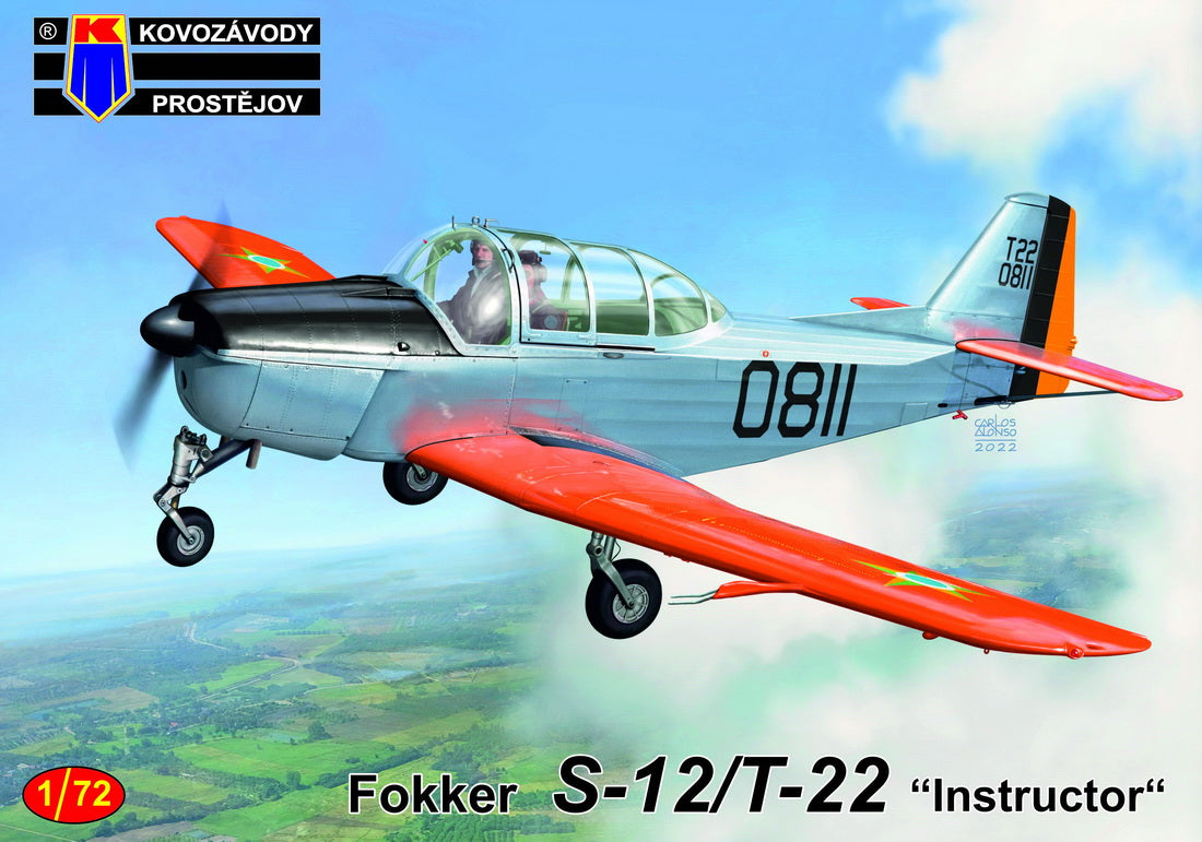 Kovozavody Prostejov 72425 1:72 Fokker S-12/T-22 'Instructor'