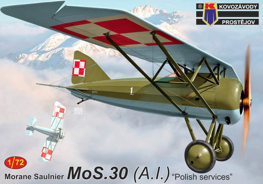 Kovozavody Prostejov 72456 1:72 Morane-Saulnier MoS (A.I) 'Polish service'