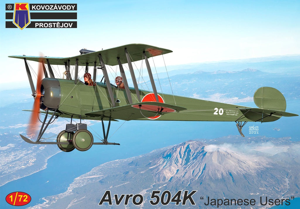 Kovozavody Prostejov 72461 1:72 Avro 504K 'Japanese Users'