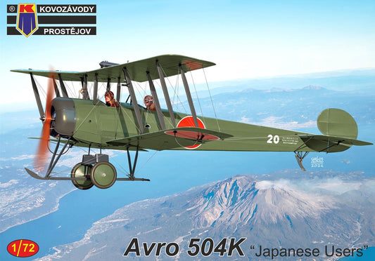 Kovozavody Prostejov 72461 1:72 Avro 504K 'Japanese Users'