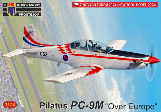 Kovozavody Prostejov 72468 1:72 Pilatus PC-9M 'Over Europe'