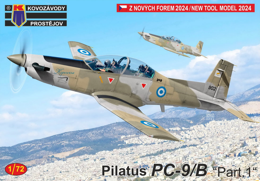 Kovozavody Prostejov 72470 1:72 Pilatus PC-9/B Pt.1