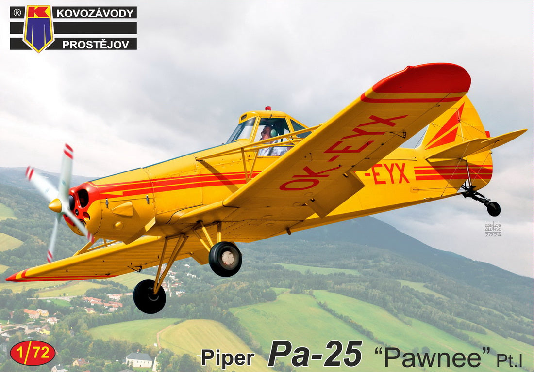 Kovozavody Prostejov 72472 1:72 Piper Pa-25 'Pawnee', Pt.1