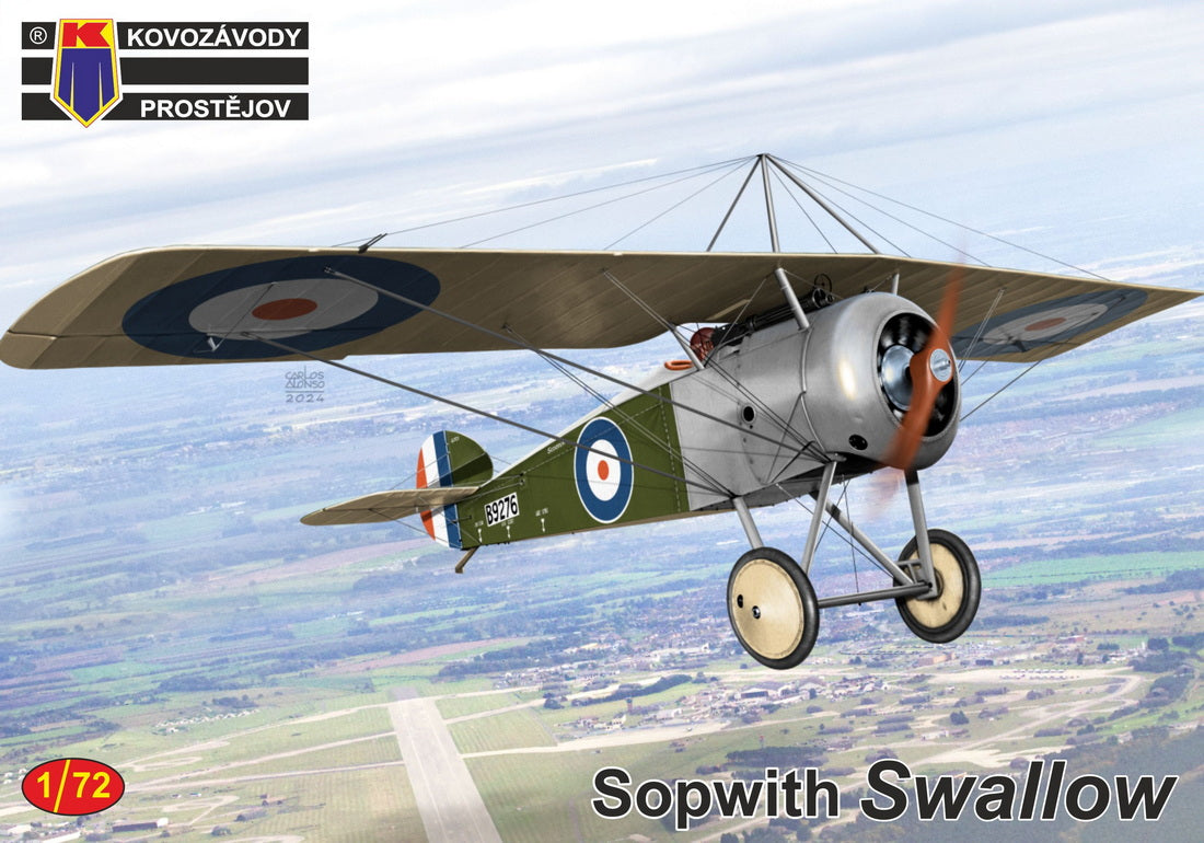 Kovozavody Prostejov 72484 1:72 Sopwith Swallow re-release, new decals