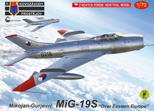 Kovozavody Prostejov 72496 1:72 Mikoyan MiG-19S 'Over Eastern Europe'