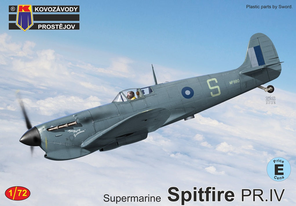 Kovozavody Prostejov KPM72500 1:72 Supermarine Spitfire Pr.IV (ex-Sword)