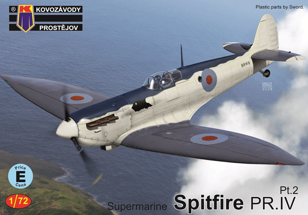 Kovozavody Prostejov KPM72501 1:72 Supermarine Spitfire Pr.IV (ex-Sword)