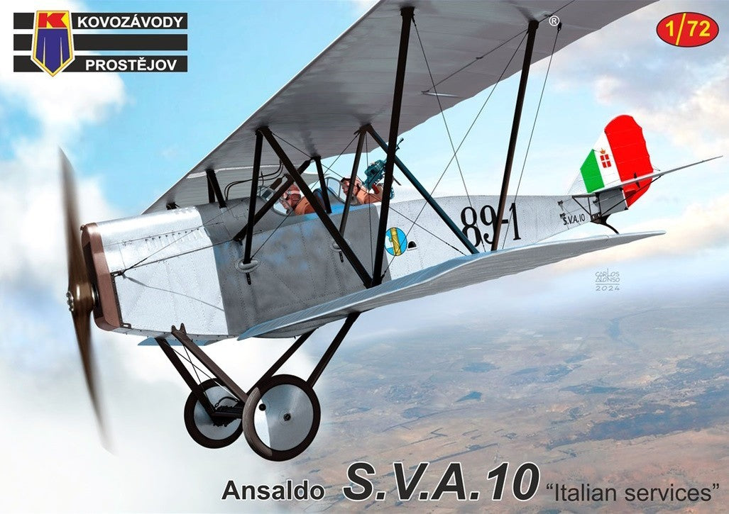 Kovozavody Prostejov 72447 1:72 Ansaldo S.V.A.10 Italian Service