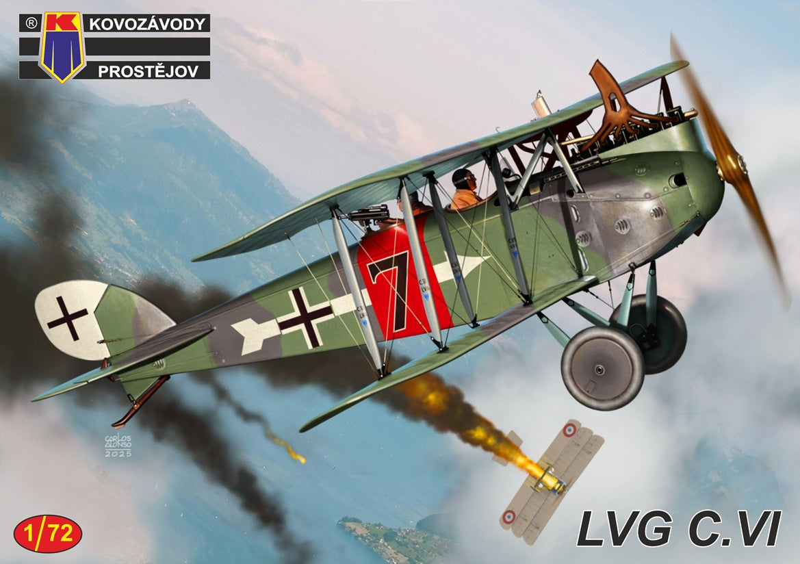 Kovozavody Prostejov 72507 1:72 LVG C.VI re-box, new decals