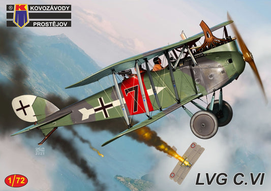 Kovozavody Prostejov 72507 1:72 LVG C.VI re-box, new decals