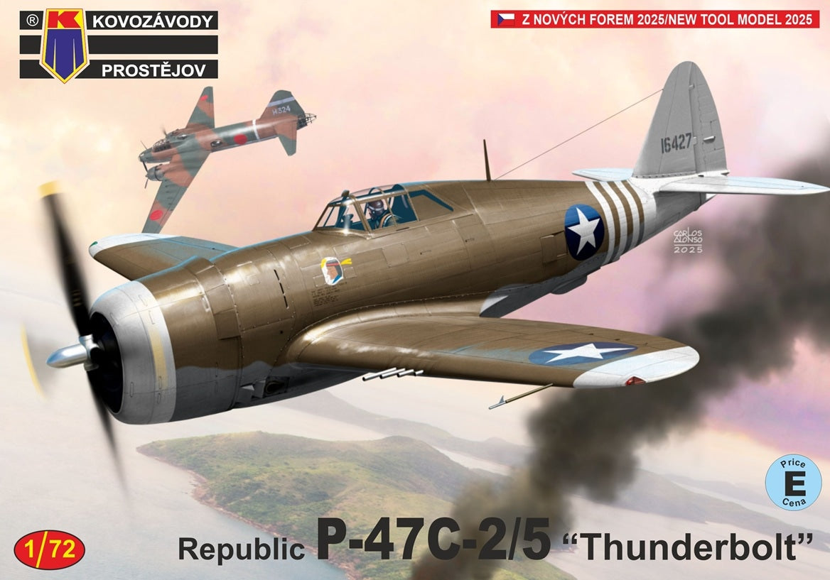 Kovozavody Prostejov 72514 1:72 Republic P-47C-2/5 Thunderbolt