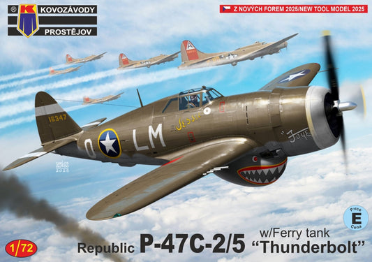 Kovozavody Prostejov 72515 1:72 Republic P-47C-2/5 Thunderbolt with Ferry tank