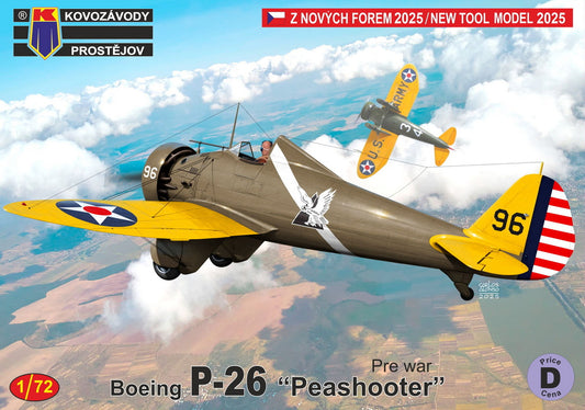 Kovozavody Prostejov 72517 1:72 Boeing P-26 Peashooter 'Pre-war service' new tool