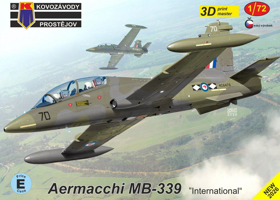 Kovozavody Prostejov 72525 1:72 Aermacchi MB-339 'International'