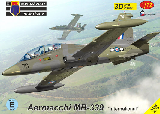 Kovozavody Prostejov 72525 1:72 Aermacchi MB-339 'International'