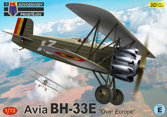 Kovozavody Prostejov 72533 1:72 Avia BH-33E 'Belgium, Spain'