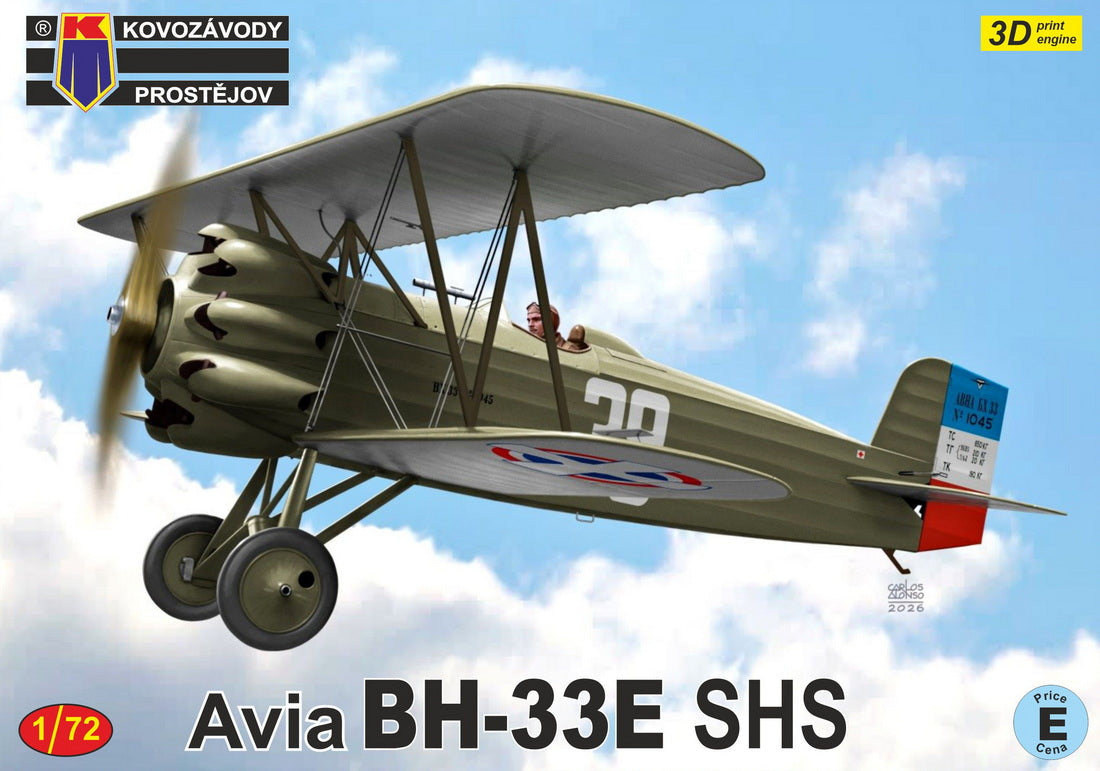 Kovozavody Prostejov 72535 1:72 Avia BH-33E-SHS 'Croatia, Yugoslavia, Greece, Soviet Union'