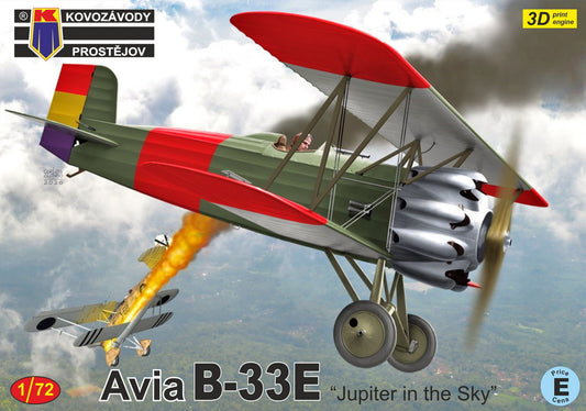 Kovozavody Prostejov 72543 1:72 Avia BH-33E 'Jupiter in the sky'