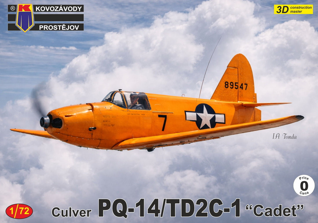 Kovozavody Prostejov 72544 1:72 Culver PQ-14/TD2C-1 'Cadet'