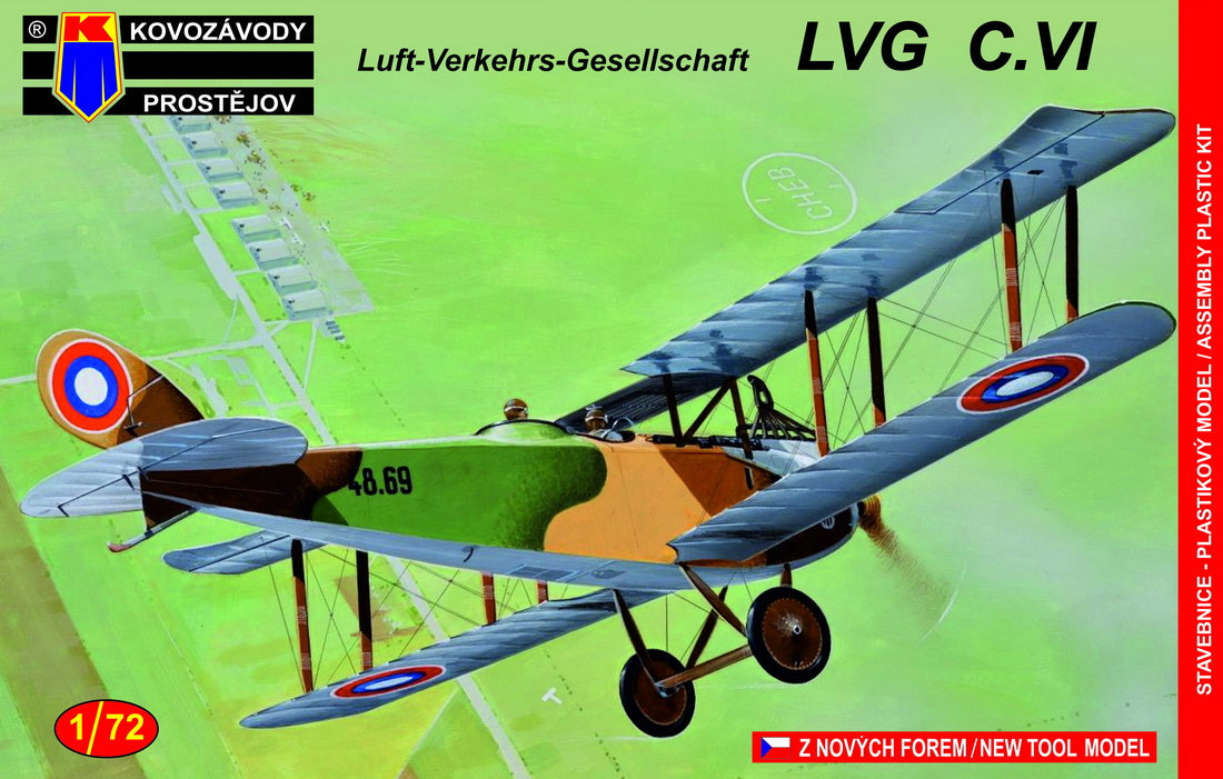 Kovozavody Prostejov 7271 1:72 LVG C.VI 'Czechoslovak AF & Soviet AF'