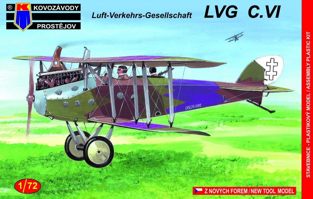 Kovozavody Prostejov 7273 1:72 LVG C.VI 'Lithuanian Air Force'